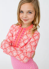 Girls Amelia Island Long Sleeve One-Piece
